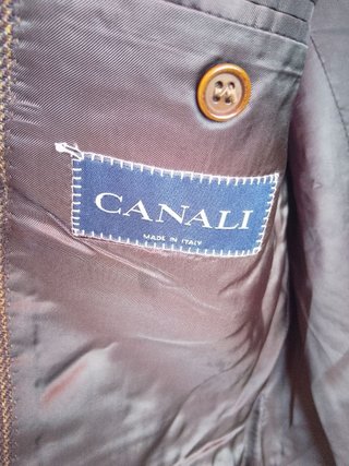 Blazer uomo lana cashmere giacca Canali italia 48
