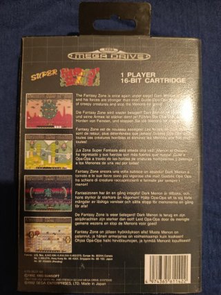 Super Fantasy Zone Mega Drive PAL 🇪🇸 Completo