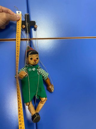Marionetta Pinocchio in legno