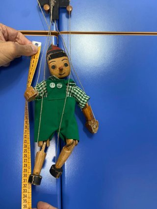 Marionetta Pinocchio in legno