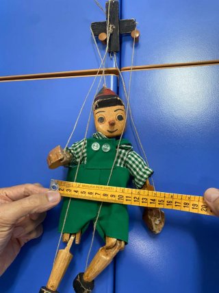 Marionetta Pinocchio in legno