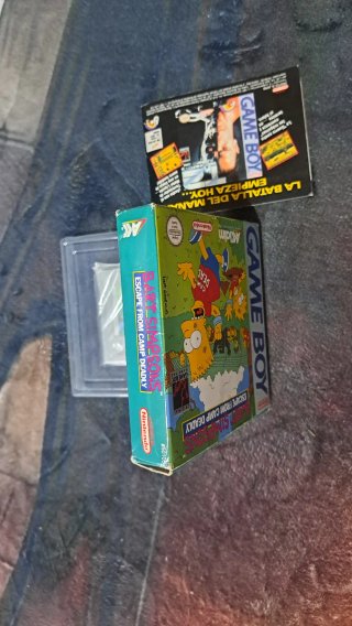 Fuga di Bart Simpson dal Campo Mortale per Game Boy