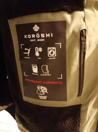 Chaqueta KORÖSHI Hombre Verde