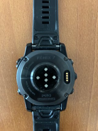 Garmin Fenix 7 Pro Solar Sapphire Negro/Plata