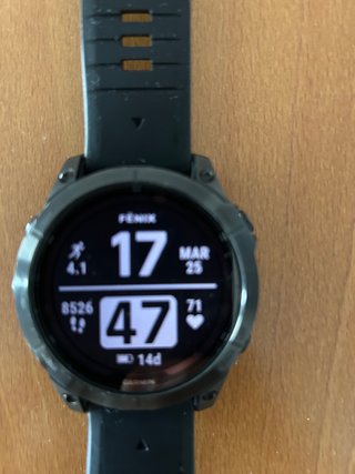 Garmin Fenix 7 Pro Solar Sapphire Negro/Plata