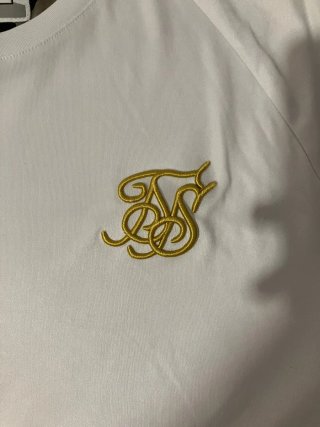 Camiseta SikSilk Blanca Talla L