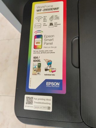 Epson WF-2950 Impresora Multifunción Negra