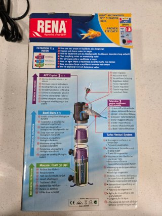 Acuario Filtro Interno RENA SuperClean (max. 120L)