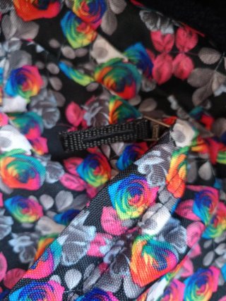 Mochila Vans Flores Arcoíris