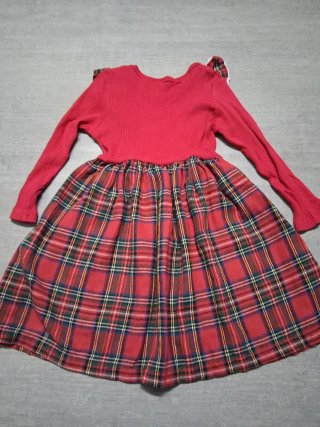 Vestito bimba Shein 2/3 anni scozzese