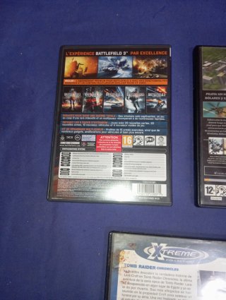 Lote 3 Giochi PC: Battlefield 3, Apache, Tomb Raider
