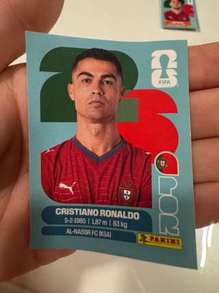 Cromo Cristiano Ronaldo Panini Mundial 2026