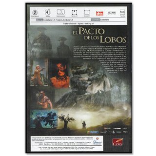 EL PACTO DE LOS LOBOS (Fantástico, Terror)