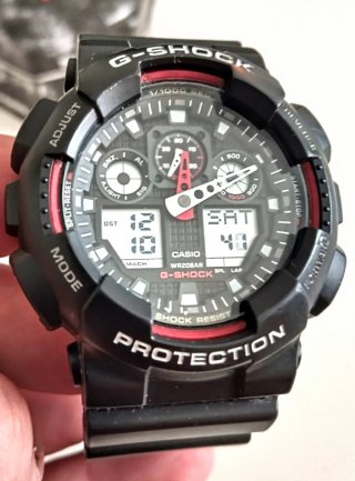 Casio® G-Shock GA-100-1A4