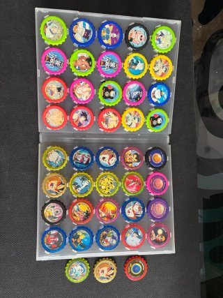 Dragon Ball Z y GT  Chaps Colección tazos