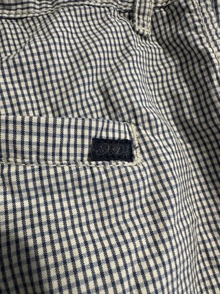 Pantalón hombre cuadros Pull&Bear XDYE 42