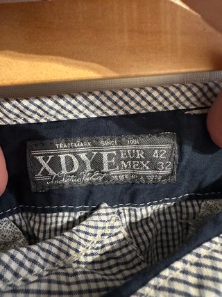Pantalón hombre cuadros Pull&Bear XDYE 42