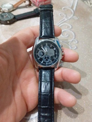 Lotto 4 orologi uomo pelle e metallo
