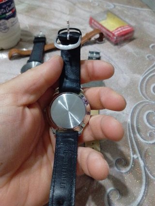 Lotto 4 orologi uomo pelle e metallo