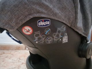 Sillita de bebé Chicco gris