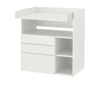 Cambiador IKEA blanco