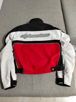 Chaqueta Moto Alpinestars Roja/Blanca/Negra