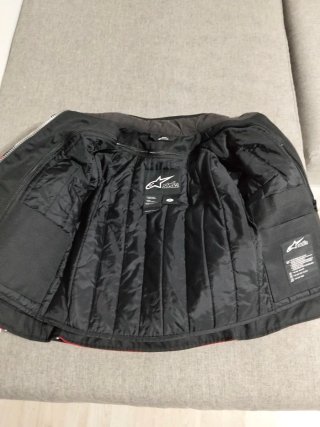 Chaqueta Moto Alpinestars Roja/Blanca/Negra