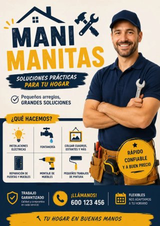Servicios de mani manitas