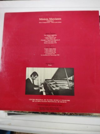 Vinilo Músicos Murcianos Vol. 1 Piano