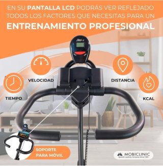 Bicicleta Estática Mobiclinic Negra