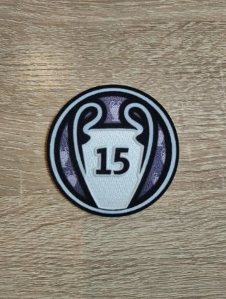 Parche Champions 15 copas para Real Madrid
