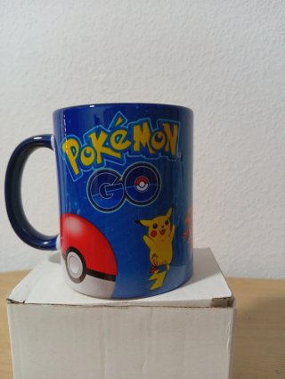 Taza Pokémon Azul Multicolor