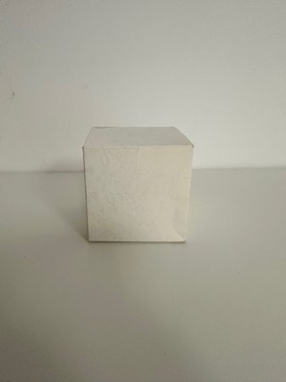 Lampada sfera cristallo con base legno