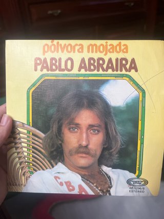 Vinilo 7 Pablo Abraira - Pólvora Mojada
