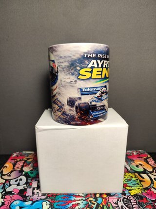 Caneca Ayrton Senna Toleman F1