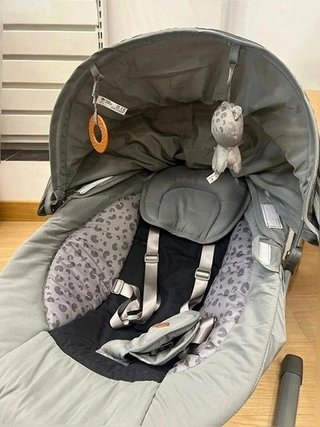 Hamaca para bebés Kinderkraft LUMI 2 - Eléctrica y Plegable
