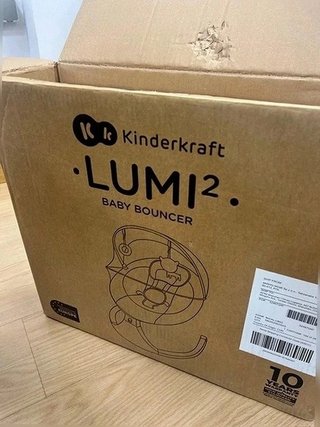 Hamaca para bebés Kinderkraft LUMI 2 - Eléctrica y Plegable