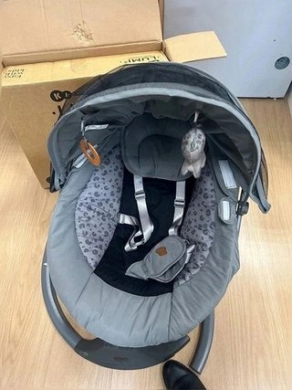 Hamaca para bebés Kinderkraft LUMI 2 - Eléctrica y Plegable