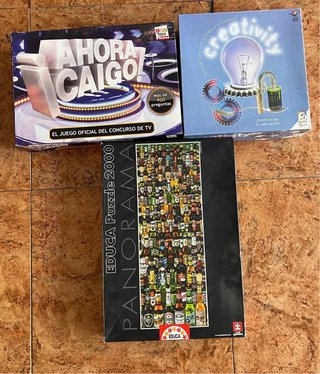 Lote Juegos de Mesa: Ahora Caigo, Creativity, Educ