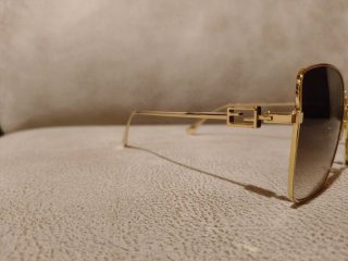 Gafas de sol Fendi Baguette doradas
