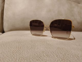 Gafas de sol Fendi Baguette doradas