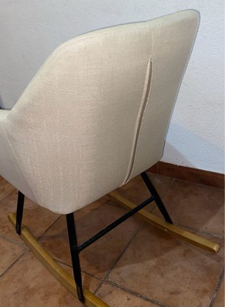 Sillón Mecedora Lactancia Beige