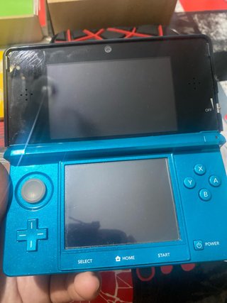Nintendo 3DS Aqua Blue Completa