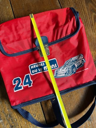 Mochila Vintage 80s Le Mans Carreras
