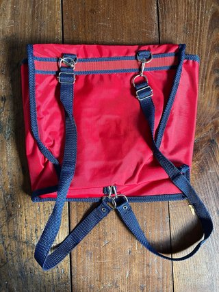 Mochila Vintage 80s Le Mans Carreras