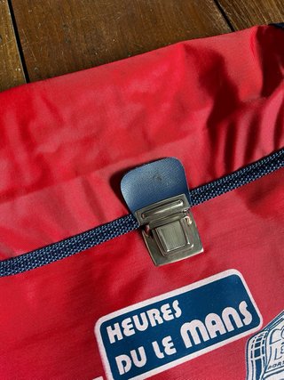 Mochila Vintage 80s Le Mans Carreras