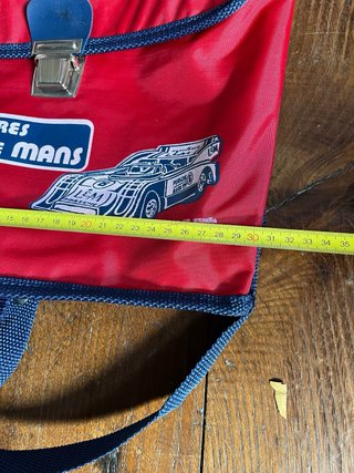 Mochila Vintage 80s Le Mans Carreras