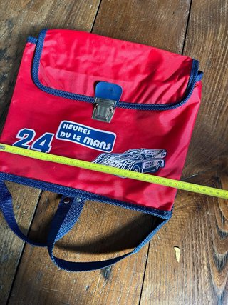 Mochila Vintage 80s Le Mans Carreras