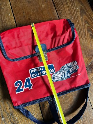 Mochila Vintage 80s Le Mans Carreras