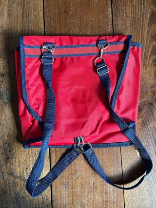Mochila Vintage 80s Le Mans Carreras